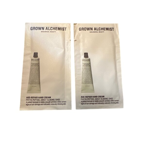 Grown Alchemist Age-Repair Hand Cream Samples Box of 50 Pack - Picture 1 of 3